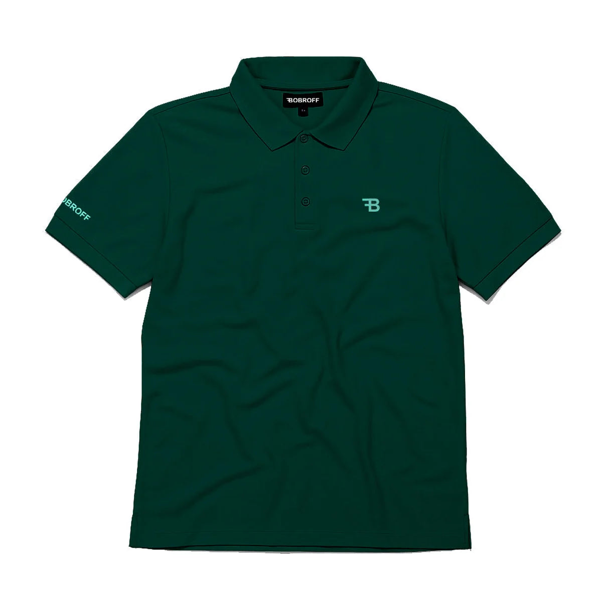 BOBROFF POLO-GREEN-XL