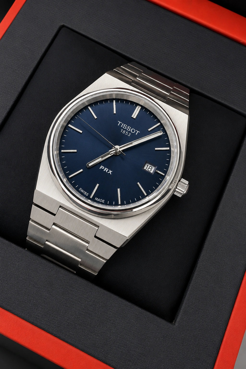 TISSOT PRX 40MM BLÅ T137.410.11.041.00