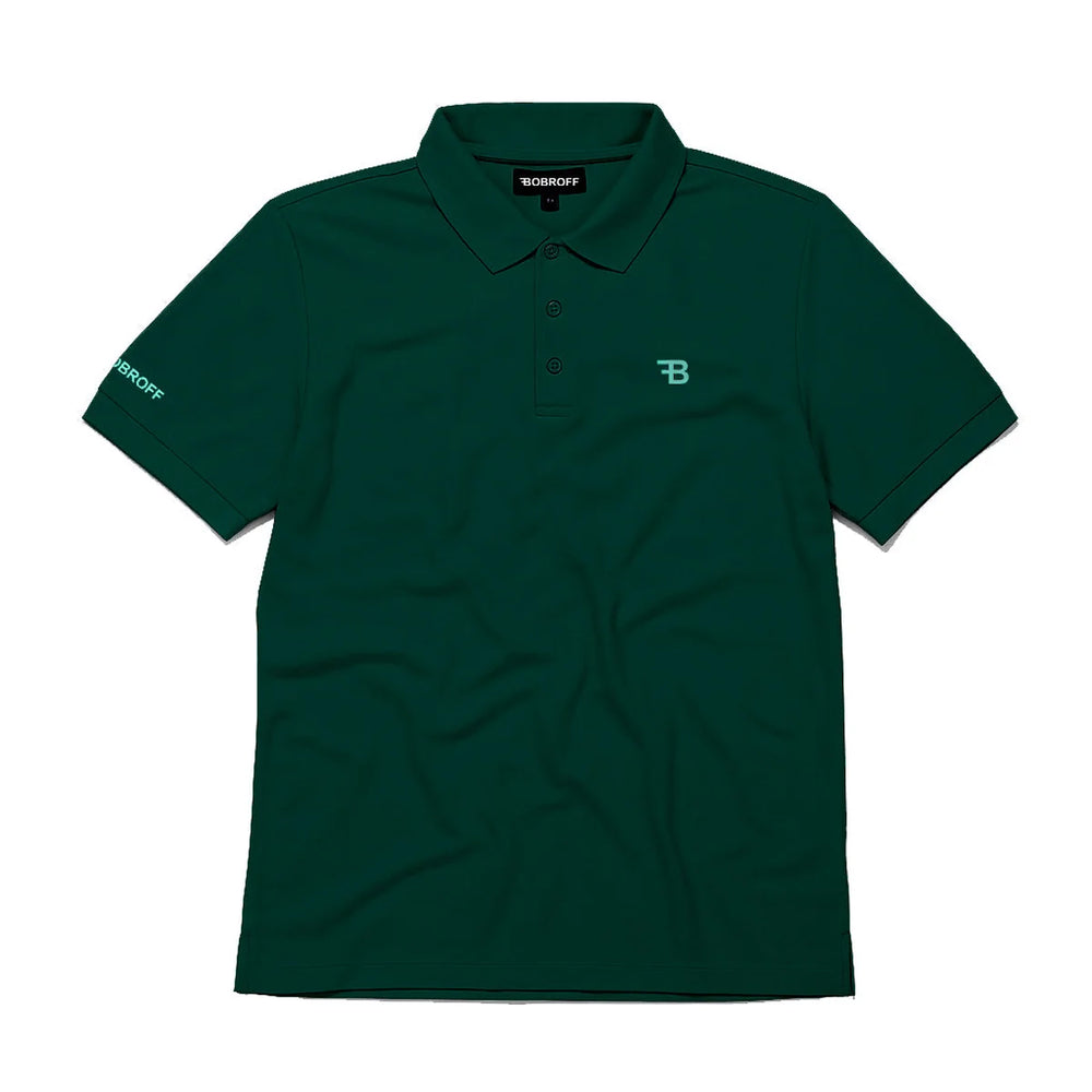 BOBROFF POLO-GREEN-XL