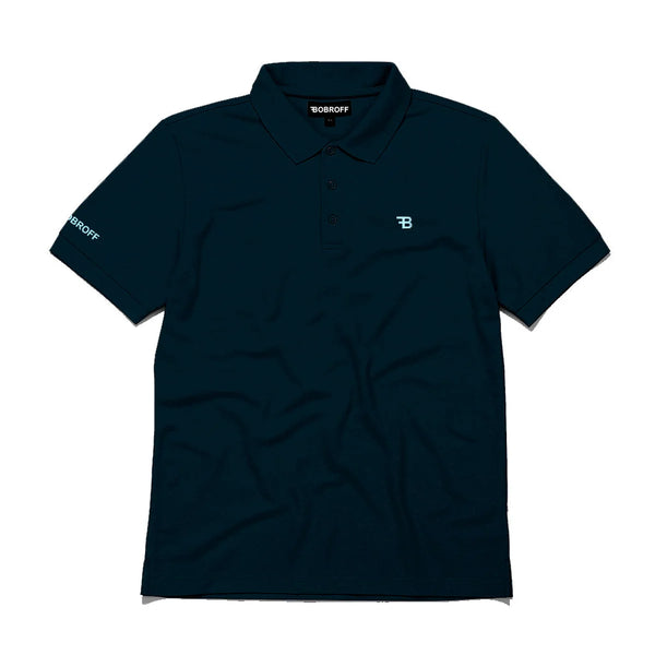 BOBROFF POLO-NAVY-2XL