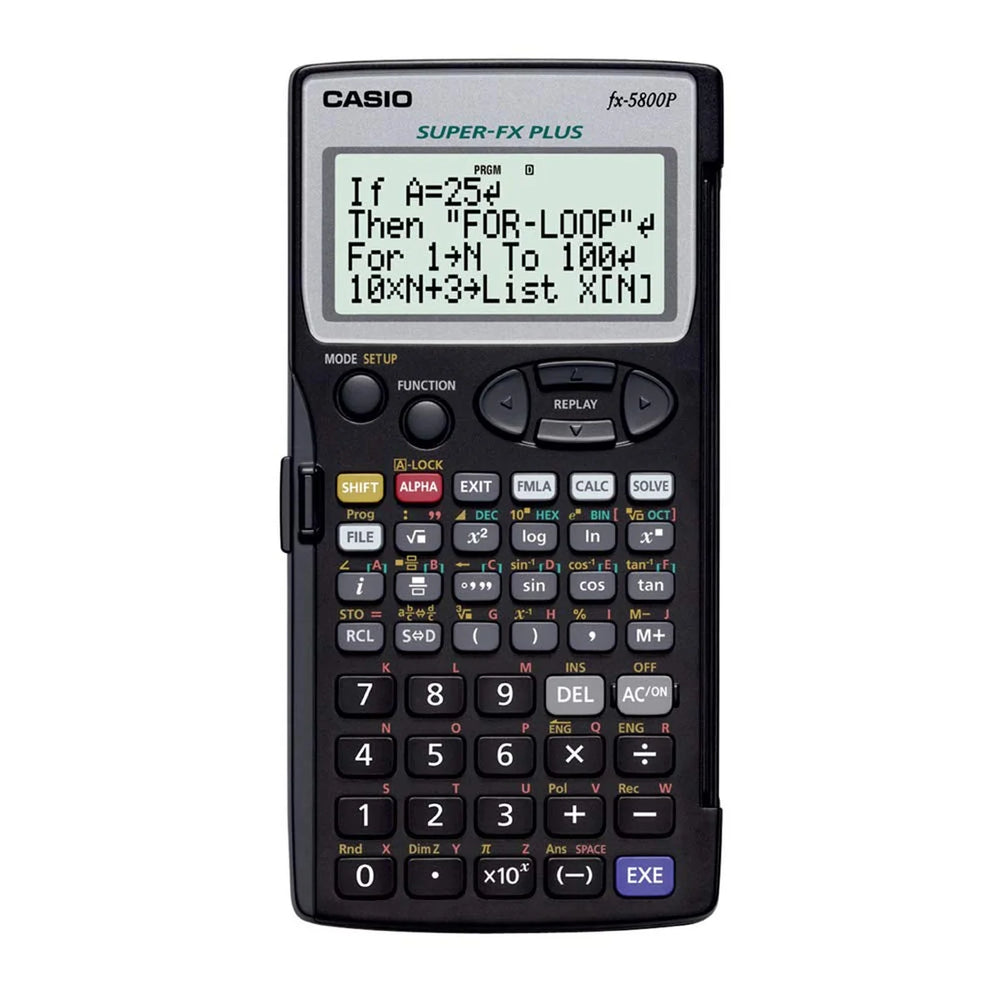CASIO FX-5800P-S-EH